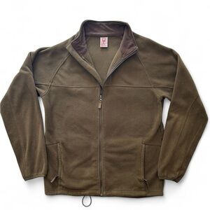 Burton Men's Brown Fleece Jacket - large